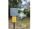 Community kayak launch area with warning sign at 346 Cicadas Song, Moncks Corner, SC 29461