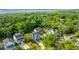 High angle view of this home and its surroundings in this waterfront community with a swimming pool at 3711 Tip Ln, Mount Pleasant, SC 29466