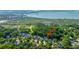 Aerial shot highlighting the property's prime location in a picturesque neighborhood near the bay at 3711 Tip Ln, Mount Pleasant, SC 29466