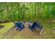 Inviting fire pit surrounded by Adirondack chairs, perfect for outdoor gatherings at 3711 Tip Ln, Mount Pleasant, SC 29466