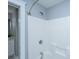 Clean white shower featuring a shower caddy and chrome fixtures at 3711 Tip Ln, Mount Pleasant, SC 29466