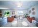Bright living room with modern decor, stylish seating, and ample natural light creates a welcoming atmosphere at 414 Dovetail Cir, Summerville, SC 29483