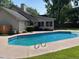 Backyard featuring an in-ground pool, perfect for outdoor entertaining and enjoying sunny days at 5445 Ansley Trl, North Charleston, SC 29418