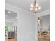 Open-concept design with a view into the kitchen, dining area, and living room at 578 Mountain Laurel Cir, Goose Creek, SC 29445
