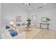 Bright and airy living room with stylish decor, hardwood floors, and an open layout perfect for entertaining at 578 Mountain Laurel Cir, Goose Creek, SC 29445
