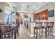 Kitchen with stainless appliances, granite countertops, breakfast bar, and lots of cabinet space at 7302 Sanderling Ct, Hanahan, SC 29410