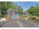 Exterior angle of a lovely home, featuring an attached garage and neatly landscaped yard at 803 Burnett Dr, Charleston, SC 29412