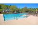 This community pool features ample room for swimming, relaxation and recreation at 911 Hunt Club, Charleston, SC 29414