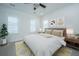 Inviting bedroom featuring a comfortable bed, soft lighting, and a soothing color palette at 977 Warrick Oaks Ln, Mount Pleasant, SC 29464