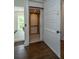 Home elevator featuring carpeted floors, wood paneling, and convenient access on the upper floor at 977 Warrick Oaks Ln, Mount Pleasant, SC 29464