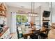Light-filled dining room with backyard view and slider at 1007 Whitlow Blvd, Summerville, SC 29483
