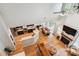 Open-concept living space with modern kitchen, living, and dining areas under high ceilings at 1007 Whitlow Blvd, Summerville, SC 29483