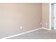Bedroom with neutral walls, baseboard trim, and gray carpet, ready for customization at 115 Hyrne Dr, Goose Creek, SC 29445