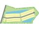Community map showcasing various lots and the layout of the neighborhood, including street names and waterways at 119 Mims Academy Dr, Harleyville, SC 29448