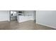 Modern kitchen featuring stainless steel appliances and a breakfast bar with granite countertops at 119 Mims Academy Dr, Harleyville, SC 29448