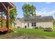 Spacious backyard with a fire pit, perfect for outdoor gatherings and relaxation at 1583 Southwick Dr, Johns Island, SC 29455