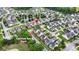 Community aerial view showcases Carolina Bay Park proximity to a residential area at 1870 Gammon St, Charleston, SC 29414