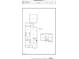 Layout of first floor with a den, covered porch, and second floor showing bedrooms at 1870 Gammon St, Charleston, SC 29414