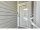 Clean front door with secure lock system at 221 E Mariners Cay # 221, Folly Beach, SC 29439