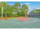 Community basketball court with well-maintained court and lush landscaping at 2269 Hartfords Bluff Cir, Mount Pleasant, SC 29466