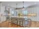 Bright kitchen with a large central island, stainless steel appliances, and plenty of cabinet space at 2269 Hartfords Bluff Cir, Mount Pleasant, SC 29466