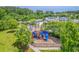 Community playground with colorful play structures, providing a fun and safe environment for children to play at 2269 Hartfords Bluff Cir, Mount Pleasant, SC 29466