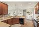 Spacious kitchen with plenty of counter space and an adjacent breakfast nook at 243 Old Savannah Dr, Goose Creek, SC 29445
