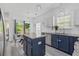 Modern kitchen with granite countertops and stainless steel appliances at 3202 Middleburry Ln, Charleston, SC 29414