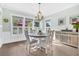 Bright dining room featuring modern farmhouse-style decor and lots of natural light at 467 Hidden Meadow Ln, Summerville, SC 29486
