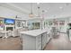 Spacious kitchen with center island, open floorplan, and views of the dining and living areas at 467 Hidden Meadow Ln, Summerville, SC 29486