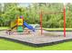 Colorful community playground with swings, slides, and various activities surrounded by green landscape at 4936 Ballantine Dr, Summerville, SC 29485