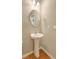 Half bath featuring a pedestal sink and modern fixtures at 4936 Ballantine Dr, Summerville, SC 29485
