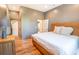 Inviting bedroom with hardwood floors, natural light, and calming neutral tones at 515 Claret Way, Kiawah Island, SC 29455