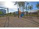 Community playground featuring swings, slides, and climbing structures for enjoyment at 525 Scholar Way, Summerville, SC 29486