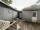 Backyard patio with storage at 715 Yew St, Charleston, SC 29407