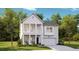 Charming two-story home featuring a welcoming front porch and a two car garage at 1034 Scotch Bonnet Way, Summerville, SC 29485