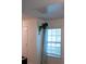Bedroom with a window, fan, curtains, and a door at 107 Twin Tree Dr, Summerville, SC 29485