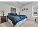 Comfortable bedroom with a large window and cozy bedding at 110 Bloomfield St, Summerville, SC 29486