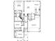 Detailed floor plan showcasing the layout of the home including bedrooms, bathrooms, and living spaces at 110 Bloomfield St, Summerville, SC 29486