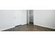 An open doorway that showcases the hardwood flooring and neutral colored walls at 125 Mims Academy Dr, Harleyville, SC 29448