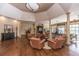 Elegant lounge area with comfortable seating, stylish decor, and ample space for socializing and relaxation at 1319 Basildon Rd, Mount Pleasant, SC 29466