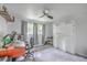 Spacious office with a ceiling fan and lots of storage at 1350 Mosstree Rd, North Charleston, SC 29405