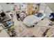 Spacious garage with car and workbench for hobbies and vehicle maintenance at 204 Bellerive Ln, Summerville, SC 29483