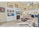 Stylish living room featuring a fireplace, custom built-ins, and elegant decor at 204 Bellerive Ln, Summerville, SC 29483