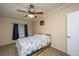 Bedroom with a bed, neutral carpet and drapes at 204 Pete Ewers Dr, Summerville, SC 29483