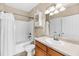 Full bathroom with tub, shower, vanity, and cabinet at 2244 Ashley Crossing Dr # 534, Charleston, SC 29414
