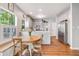 Bright eat-in kitchen featuring stainless steel appliances and eat-in dining space at 261 Mossy Oak Way, Mount Pleasant, SC 29464