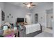 Comfortable living room featuring a vaulted ceiling and stylish decor at 2632 Egret Crest Ln, Charleston, SC 29414