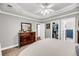 Bedroom features a large closet, dresser, and neutral decor at 3061 Penny Ln, Johns Island, SC 29455
