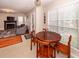 Eat-in kitchen with wood table and chairs, and an open floor plan at 3092 Morningdale Dr, Mount Pleasant, SC 29466